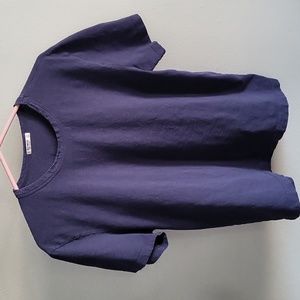 Buck Mason Men's Blue T Shirt. Large (see description)